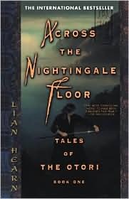 Across The Nightingale Floor Lian Hearn Book Cover