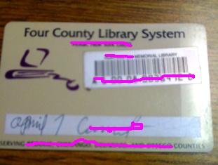 library card
