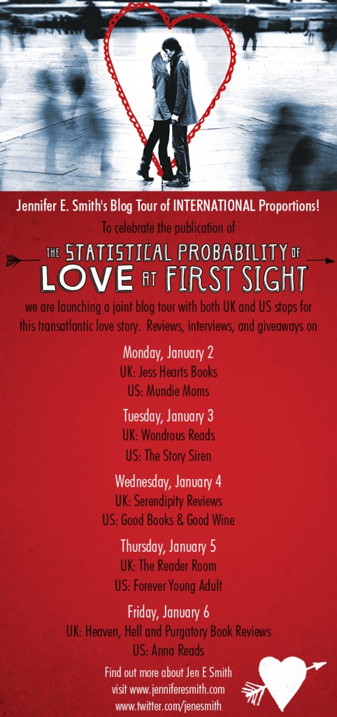 The Statistical Probability Of Love At First Sight Blog Tour Button Button for the Statistical Probability Of Love At First Sight Blog Tour