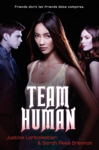 Team Human Justine Larbaleister Sarah Rees Brennan Book Cover