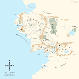 Middle Earth Map Middle Earth Map Kris Kowal